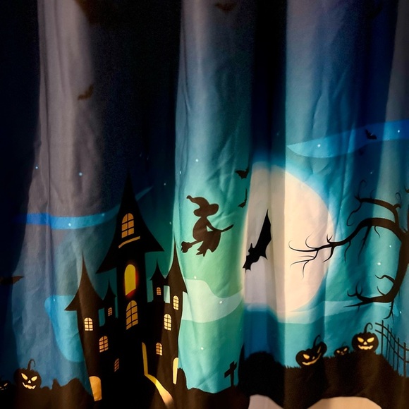 NWOT- spooky/ Halloween Women’s sleeveless Haunted House Dress size XXL - Picture 2 of 6